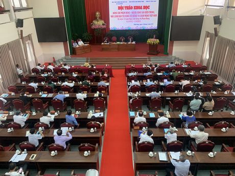 Quang cảnh hội thảo