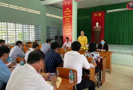 Đoàn kiểm tra lưu ý công tác phòng chống dịch không được chủ quan, lơ là.