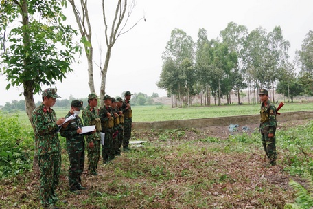 Ngoài huấn luyện chiến sĩ mới, Tiểu đoàn 857 còn quản lý, huấn luyện đơn vị dự bị động viên của đơn vị và các đối tượng khác.