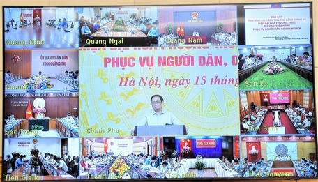 Hội nghị được kết nối trực tuyến đến 63 tỉnh thành phố trong cả nước.