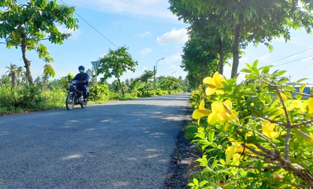 Phong trào xây dựng NTM của huyện Mang Thít đã và đang tạo ra sự thay đổi, chuyển biến về mọi mặt.