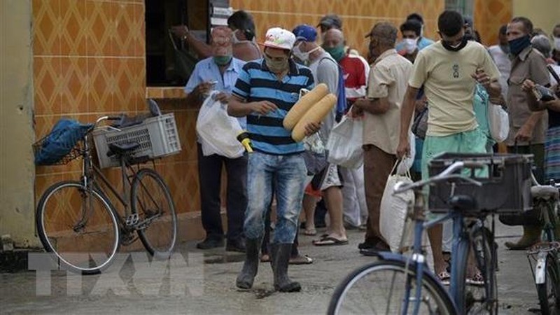 Cuba đã thiệt hại nặng nề do các biện pháp cấm vận khắt khe của chính quyền Mỹ. (Ảnh: AFP/TTXVN)