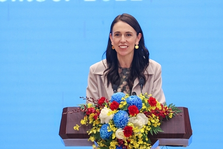 Thủ tướng Jacinda Ardern nhấn mạnh nông nghiệp là điểm mạnh trong quan hệ hai nước - Ảnh: VGP/Nhật Bắc