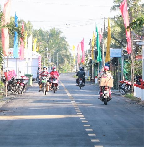 Công trình góp phần đáp ứng nhu cầu đi lại, vận chuyển hàng hóa của người dân, tạo điều kiện phát triển kinh tế - xã hội ở địa phương.