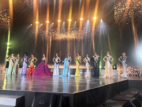 Top 12 chung cuộc là những gương mặt sáng giá - Ảnh: Fanpage Miss Earth