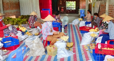 Nhiều cơ sở làm ăn được mở ra, góp phần tạo việc làm, tăng thu nhập cho người dân.