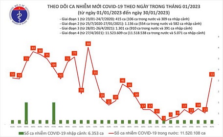  Biểu đồ dịch COVID-19