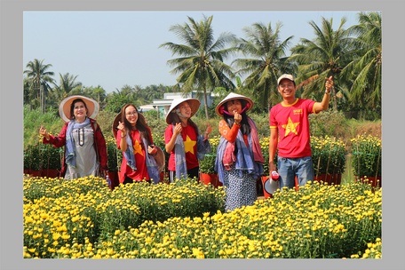 Vui xuân.Ảnh: PHẠM ĐỨC TÀI