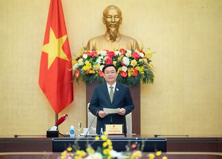  Chủ tịch Quốc hội phát biểu
