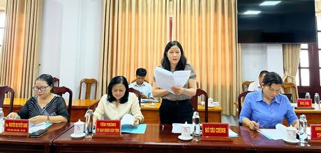 Các đại biểu tham gia đóng góp ý kiến.