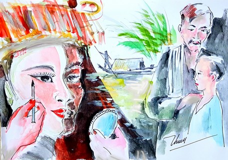 Tranh minh họa: Trần Thắng