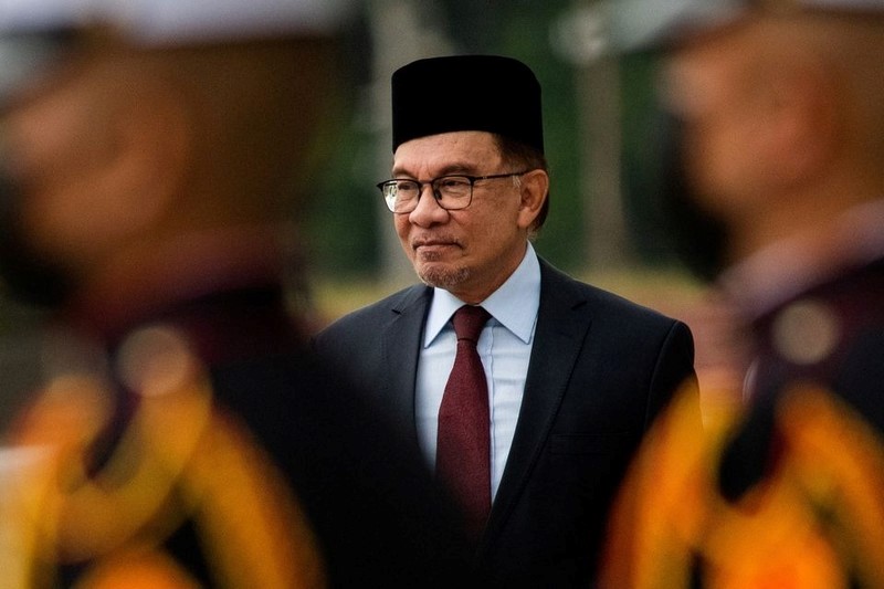 Thủ tướng Malaysia Anwar Ibrahim. Ảnh: Reuters